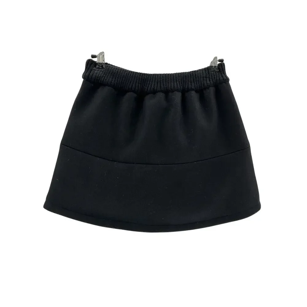 Alo Yoga Quilted Black Polaris Puffer Size S Skirt
